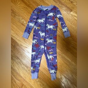 Hanna Andersson Purple Unicorn Kids One Piece